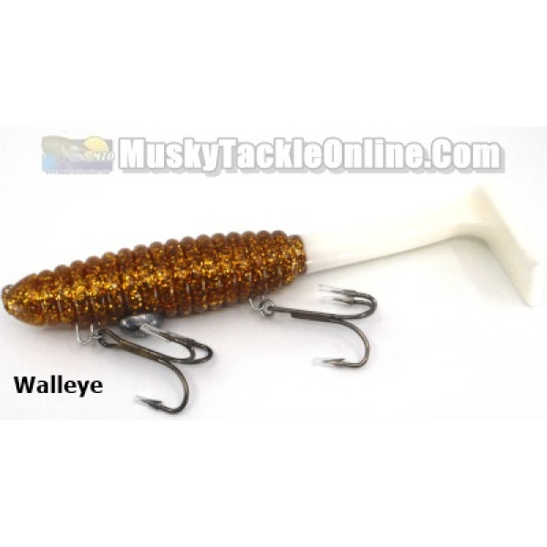 Whale Tail Plastics 9 Phat Tail - Musky Tackle Online