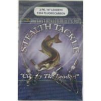 Stealth Tackle Fluorocarbon Leaders - 150 lb - 2 Pack