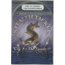 Stealth Tackle Fluorocarbon Leaders - 150 lb - 2 Pack