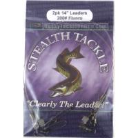 Stealth Tackle Fluorocarbon Leaders - 200 lb - 2 Pack
